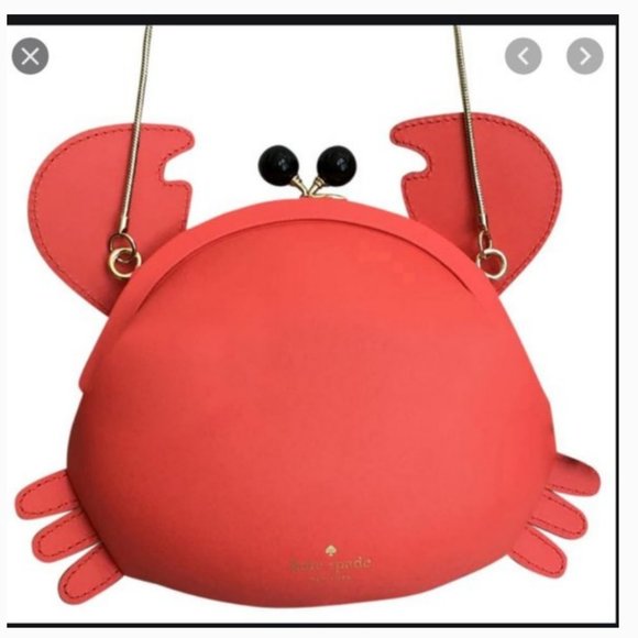 kate spade make a splash crab purse crossbody nwot - Picture 2 of 7